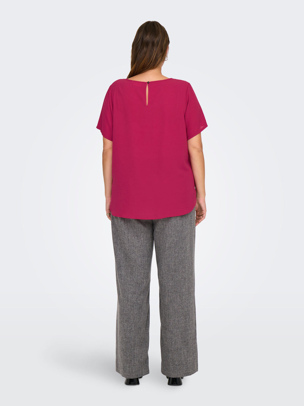 CARVICA S/S TOP WVN NOOS