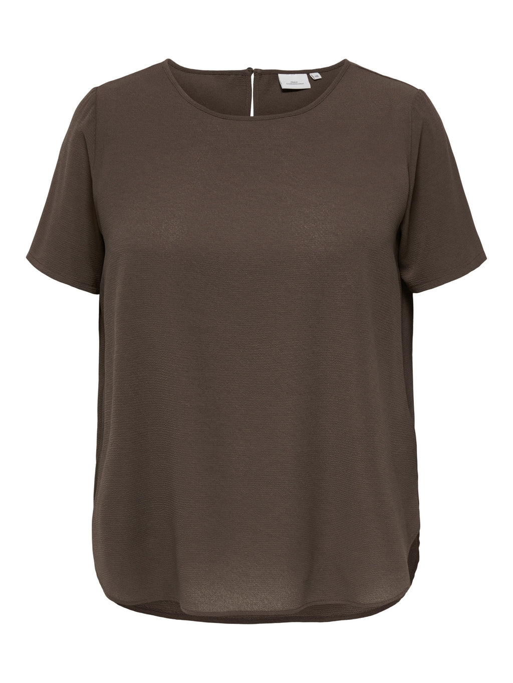 CARVICA S/S TOP WVN NOOS Chocolate Martini