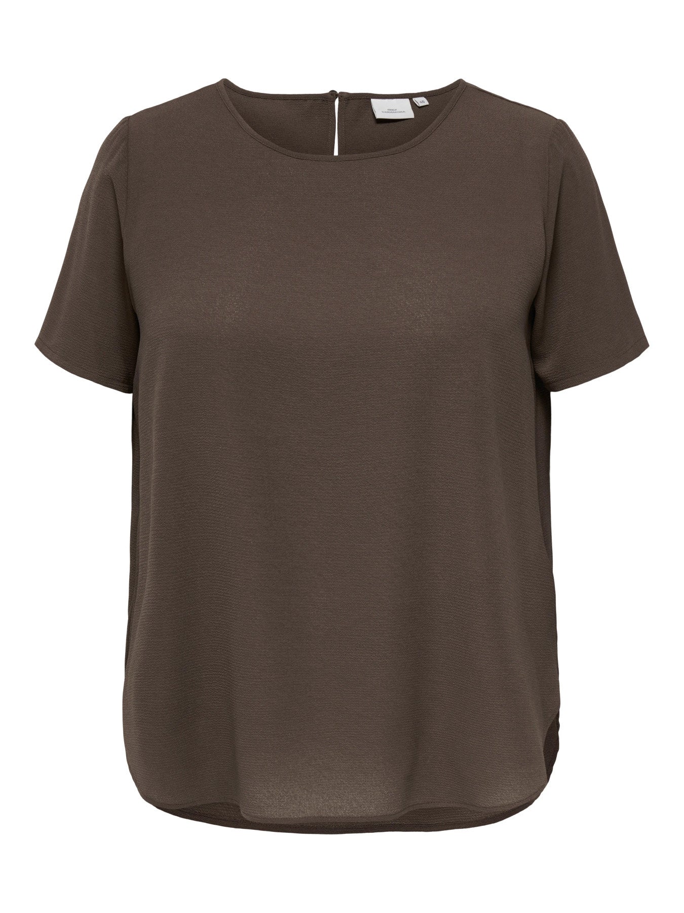 CARVICA S/S TOP WVN NOOS Chocolate Martini