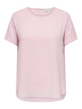 CARVICA S/S TOP WVN NOOS