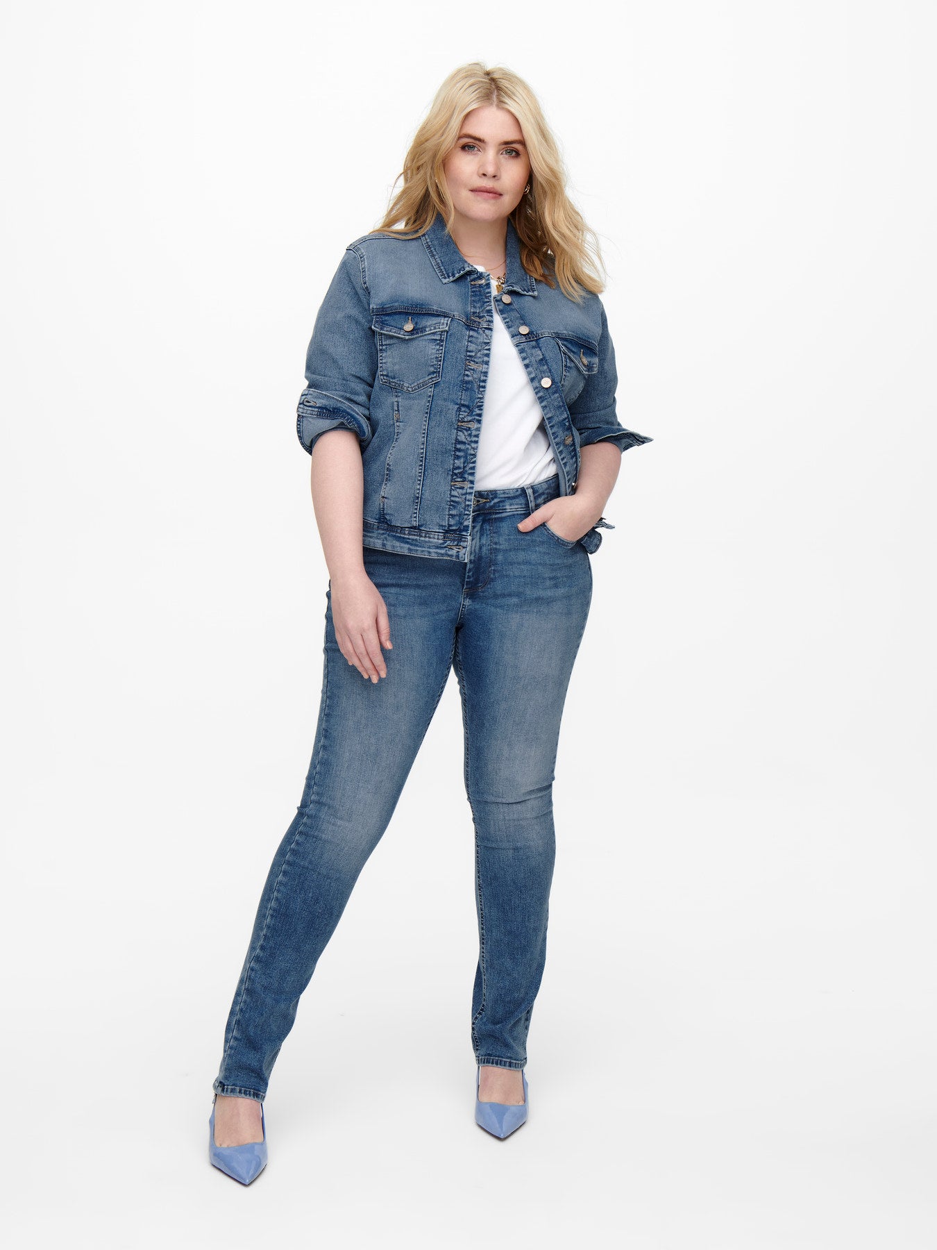 CARWESPA LS JACKET LIGHT BLUE DNM NOOS