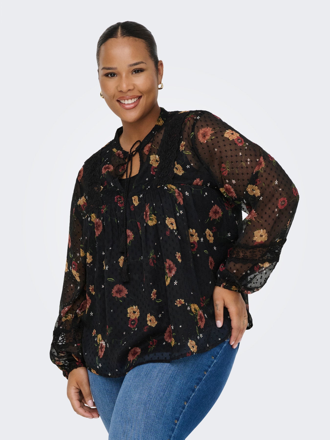 CARTESSA ELIZA LS TOP WVN