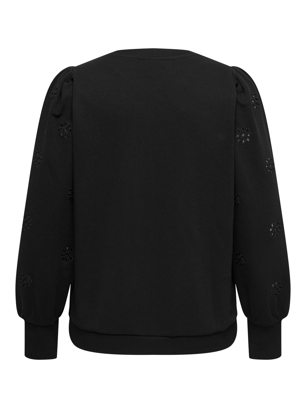 CARFEMME L/S PUFF EMBROIDERY UB SWT NOOS