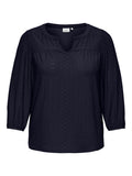 CARSANDRA 3/4 SPLIT TOP JRS
