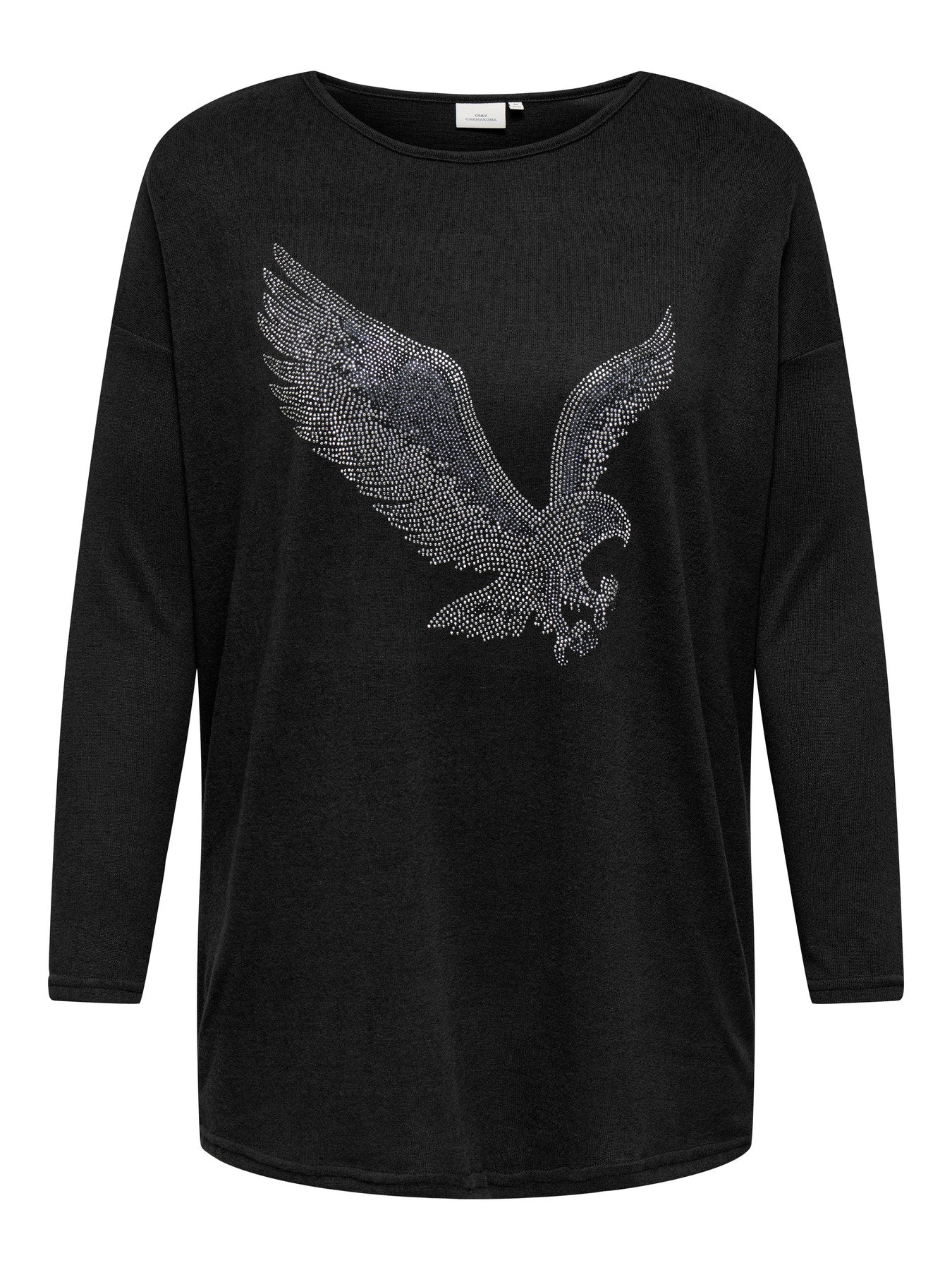 CARALBA LS LONG TOP JRS Zwart