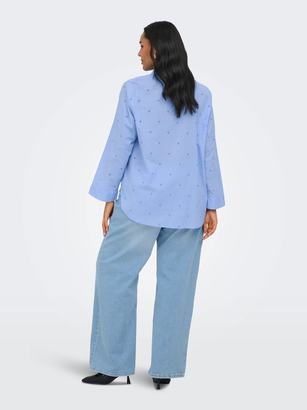 CARNEW GRACE JULIA L/S EMB SHIRT WVN