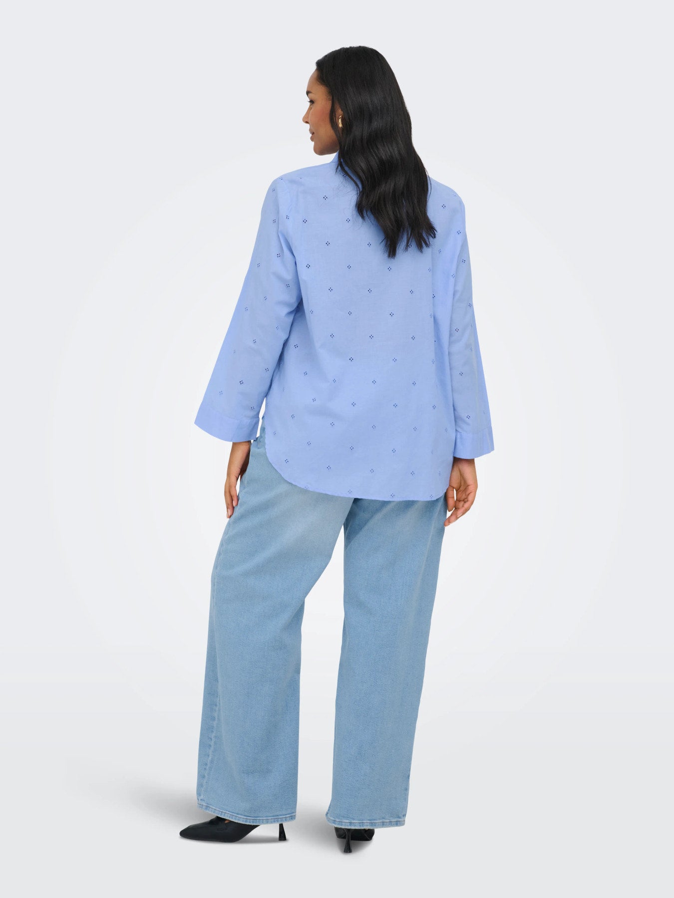 CARNEW GRACE JULIA L/S EMB SHIRT WVN