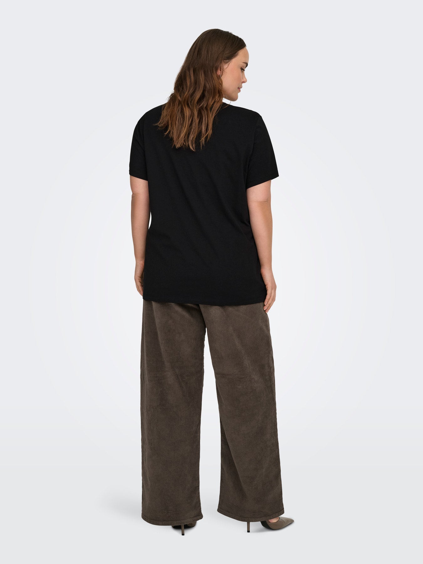 CARCRUZ SS O-NECK REG TEE JRS Black kiss