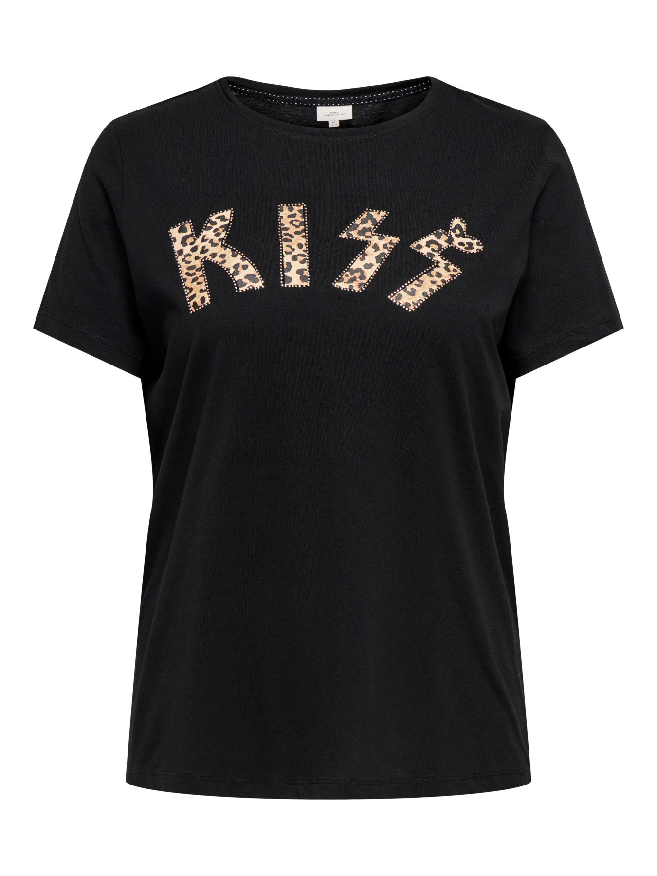 CARCRUZ SS O-NECK REG TEE JRS Black kiss