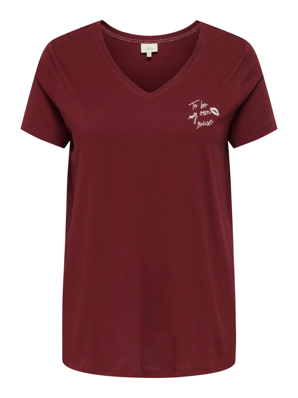 CARKALLIE LIFE SS V-NECK A-SHAPE TEE JRS