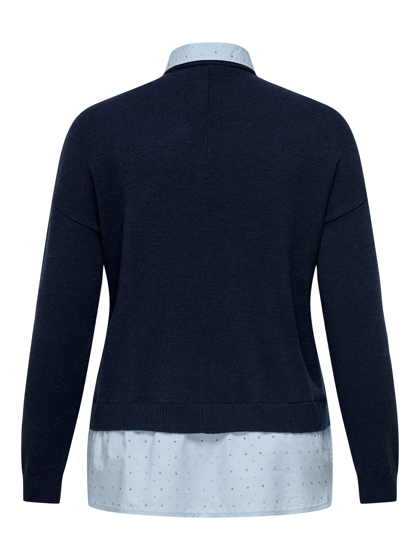 CARDAGMAR LS COLLAR MIX KNT