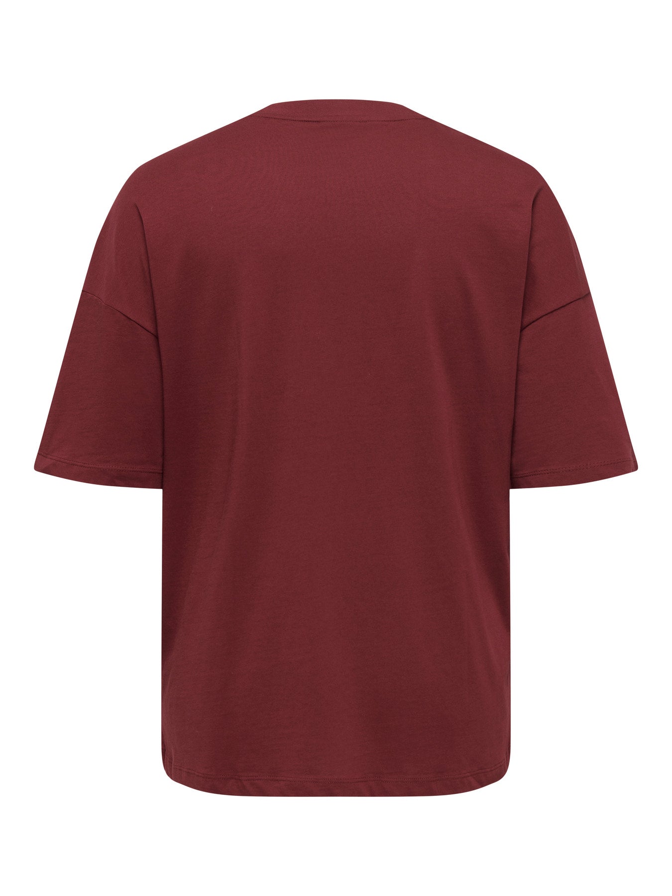 CARKOURTNEY SS O-NECK TEE JRS Cabernet LOVE