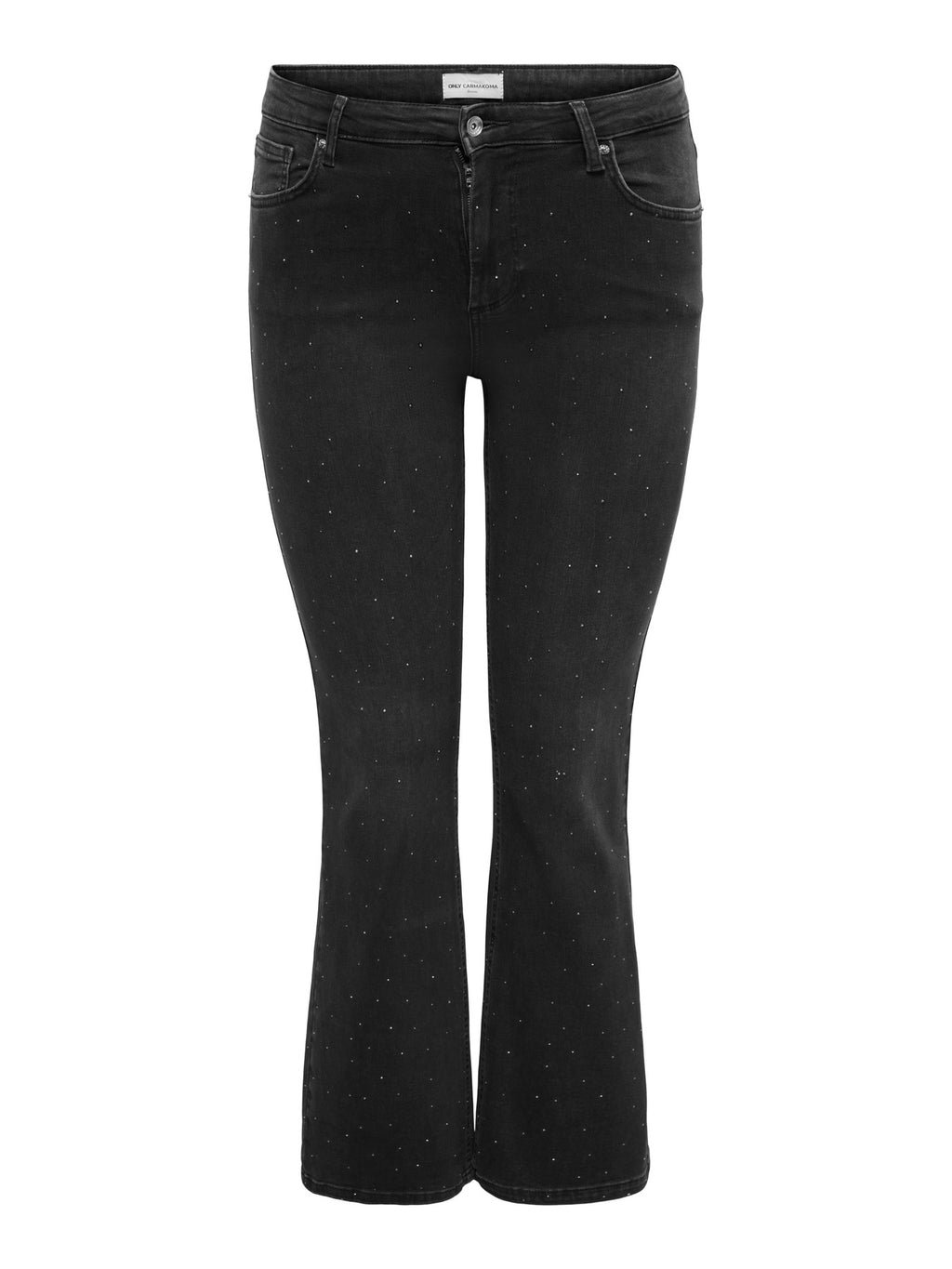 CARWILLY HW FLARED RHINESTONE DNM