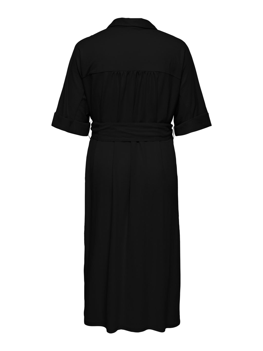 CARJOLLY 2/4 SLEEVE BLK DRESS JRS