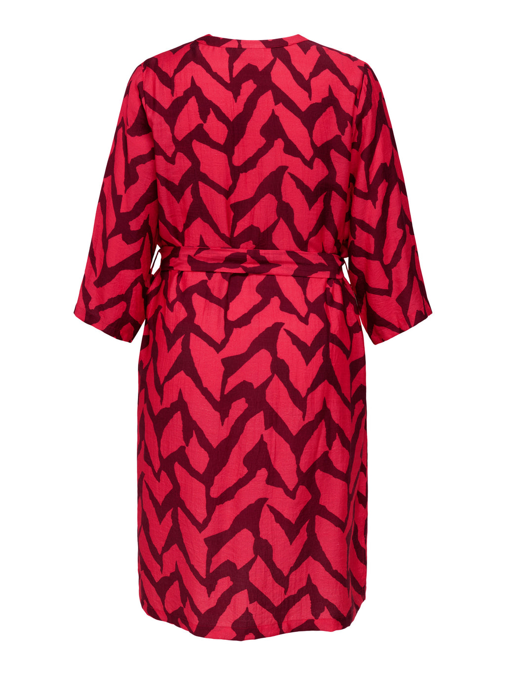 CARBERIET 3/4 BLK DRESS AOP