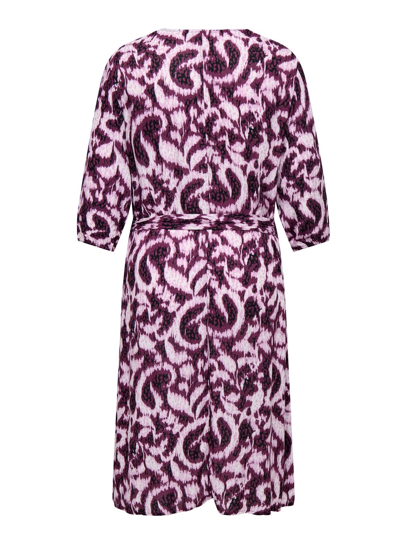 CARTYLA LIFE 3/4 BLK DRESS AOP