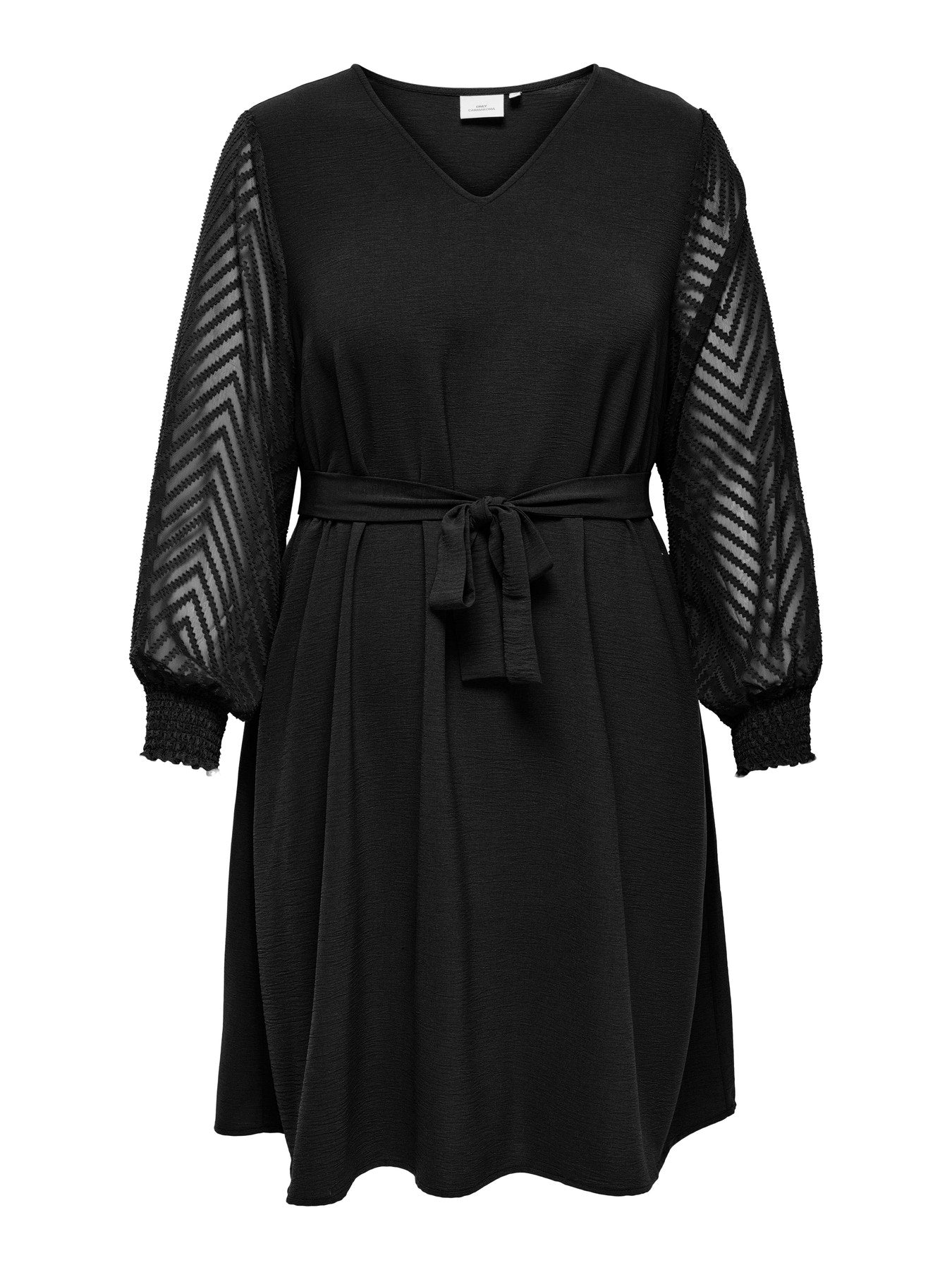 CARMETTA LIFE LS KNEE DRESS WVN