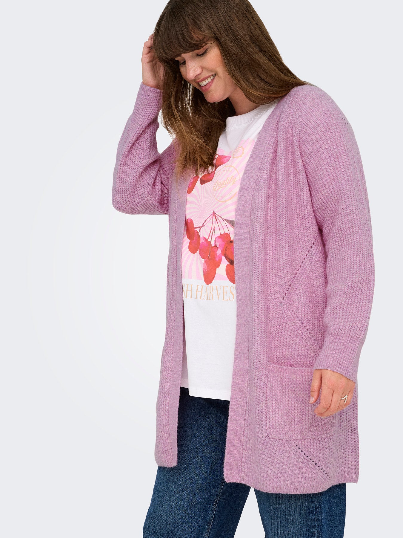 CARWHITNEY LIFE LS LONG CARDIGAN KNIT