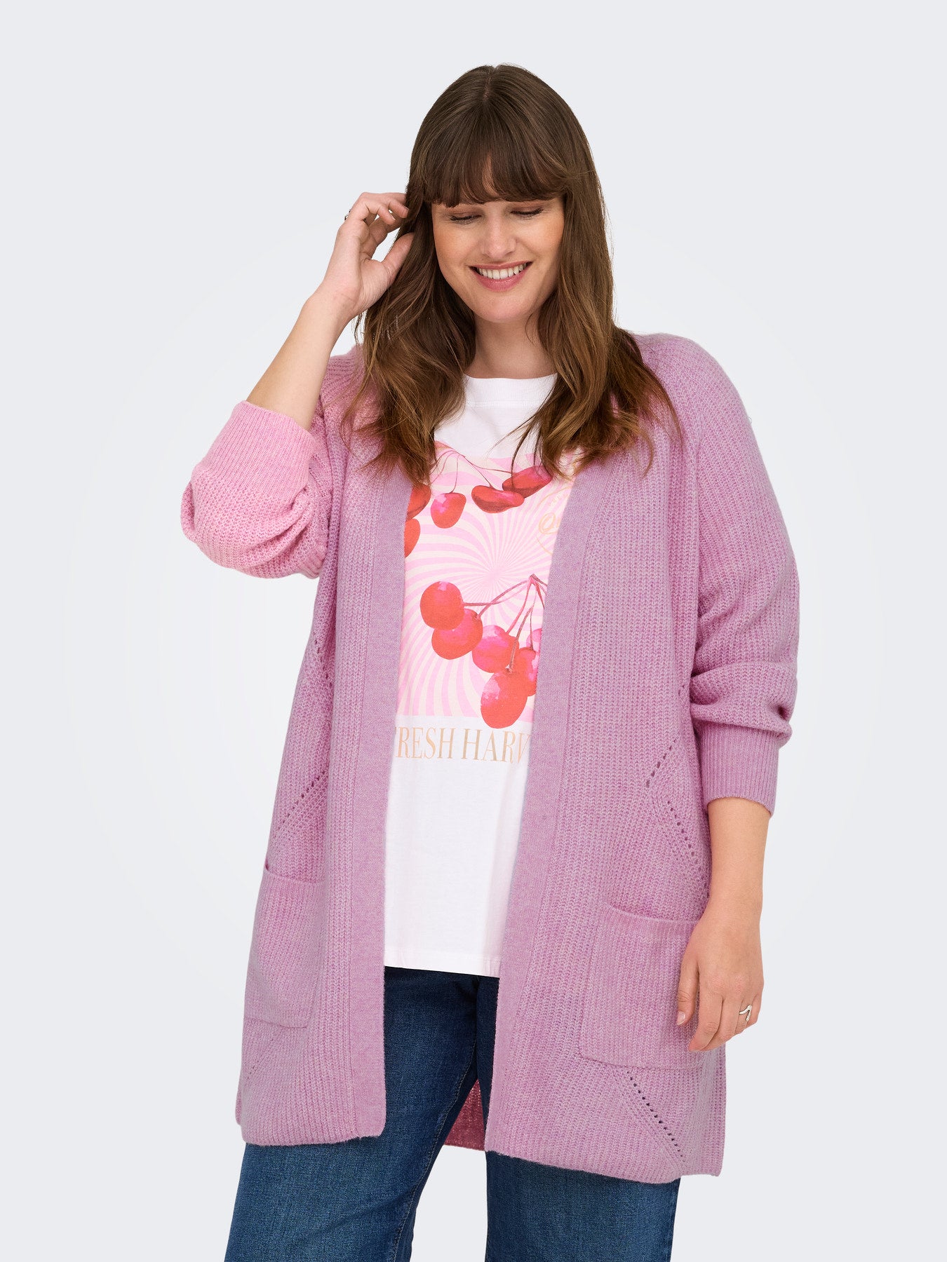 CARWHITNEY LIFE LS LONG CARDIGAN KNIT