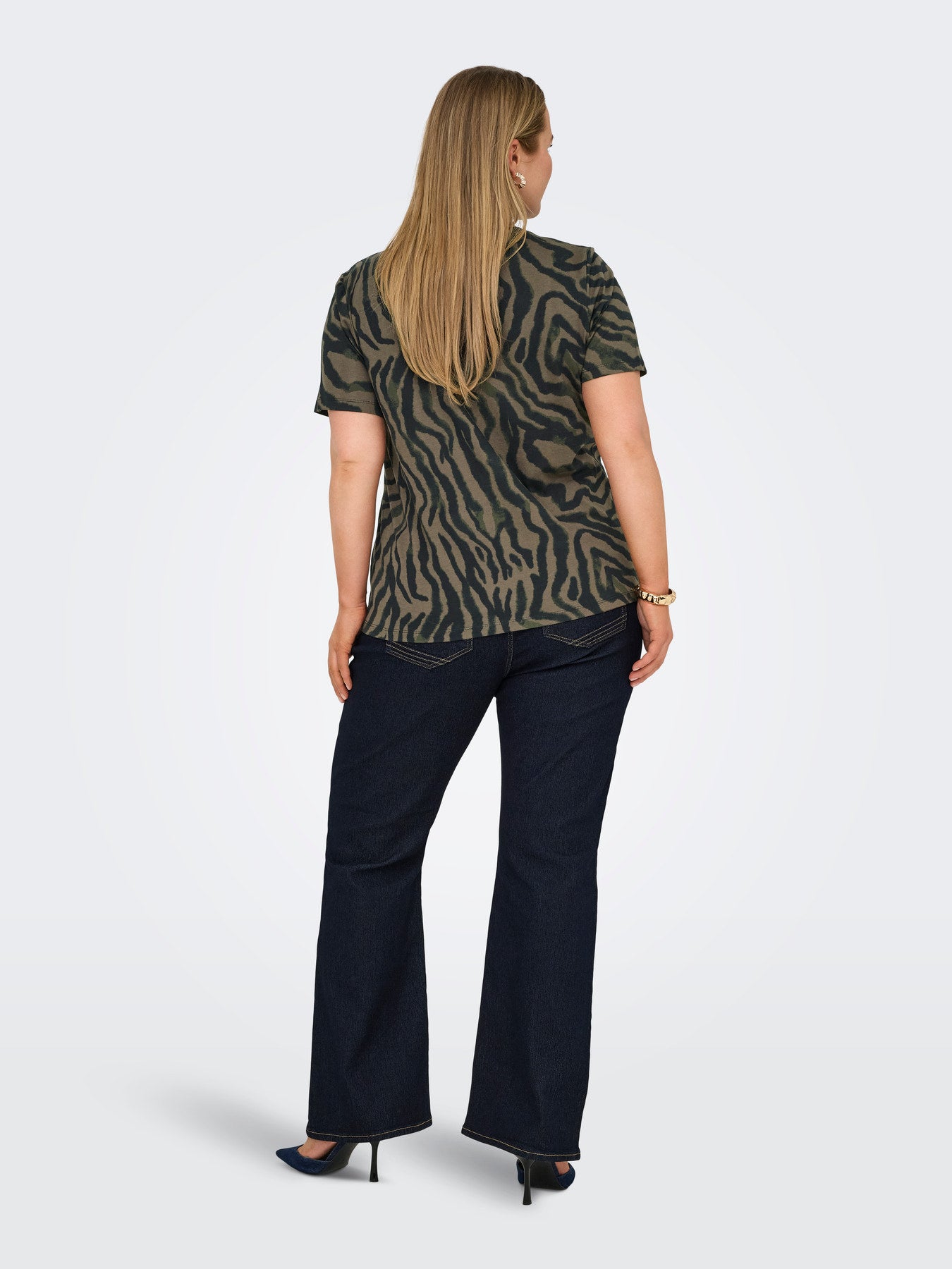 CARLULU LIFE SS O-NECK JEANS FIT TEE JRS