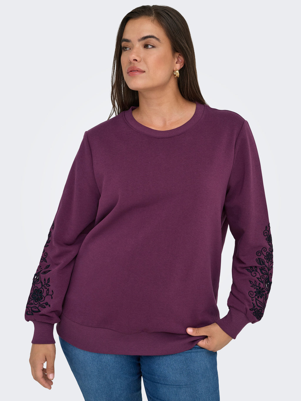 CARJENNA LS O-NECK SWEAT SWT
