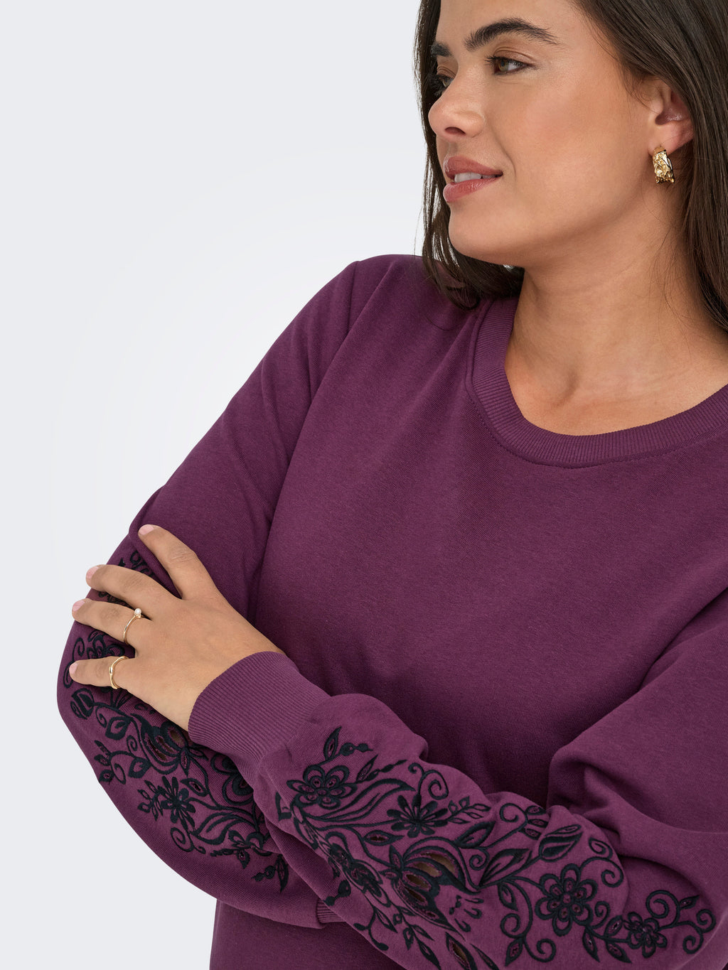 CARJENNA LS O-NECK SWEAT SWT