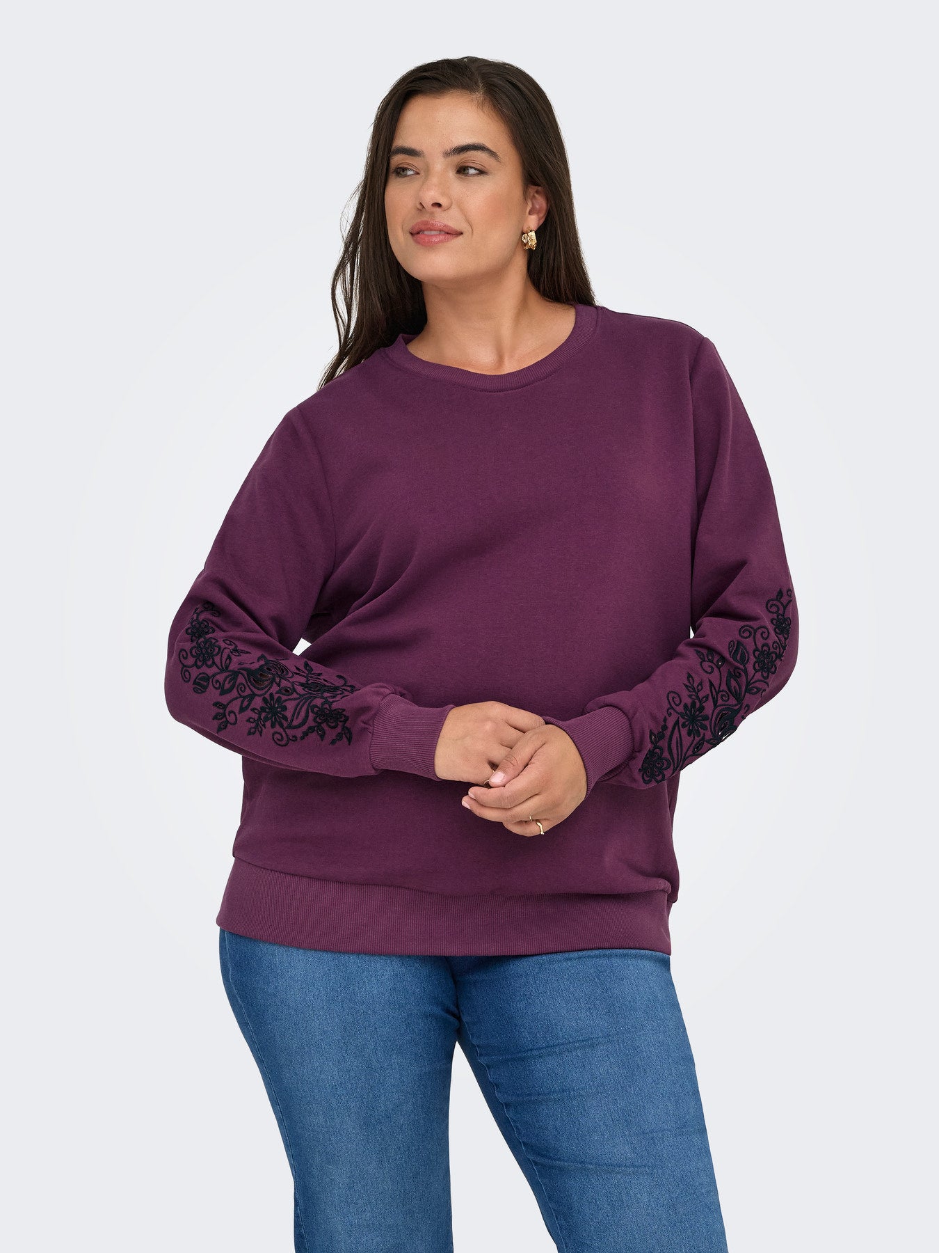 CARJENNA LS O-NECK SWEAT SWT
