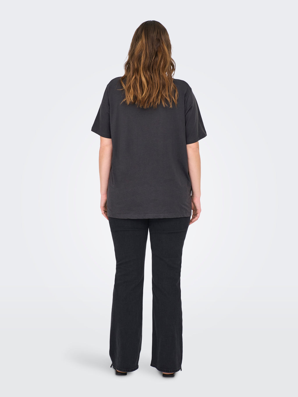 CARKONI FOIL S/S O-NECK TOP JRS