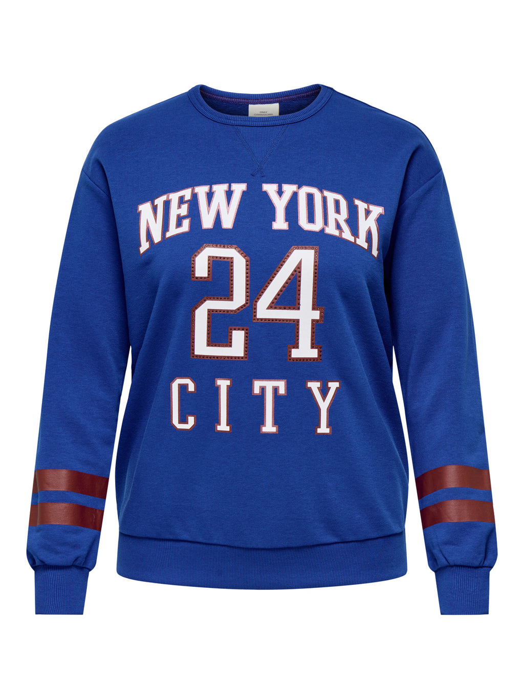 CARBEN L/S O-NECK SWEAT JRS Blauw