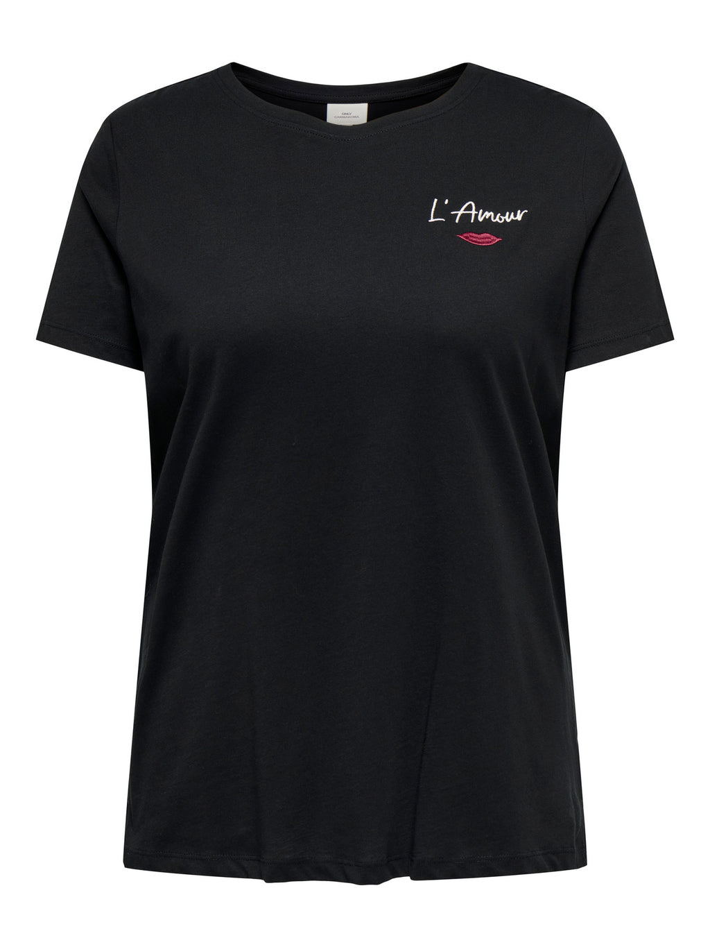 CARNINNA LIFE S/S O-NECK REG TEE JRS BS Zwart