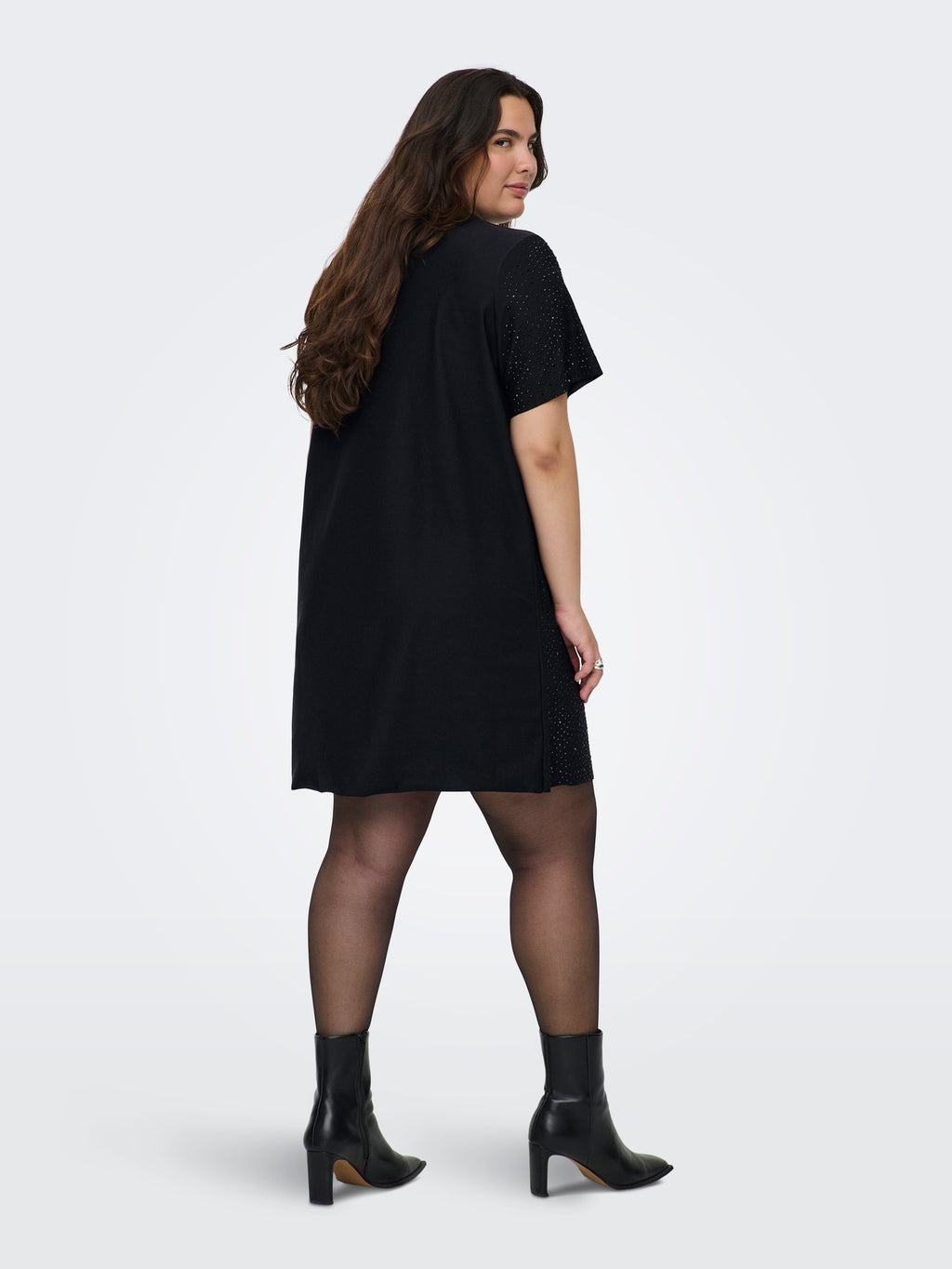 CARMALUKKA LIFE S/S O-NECK ABK DRESS JRS