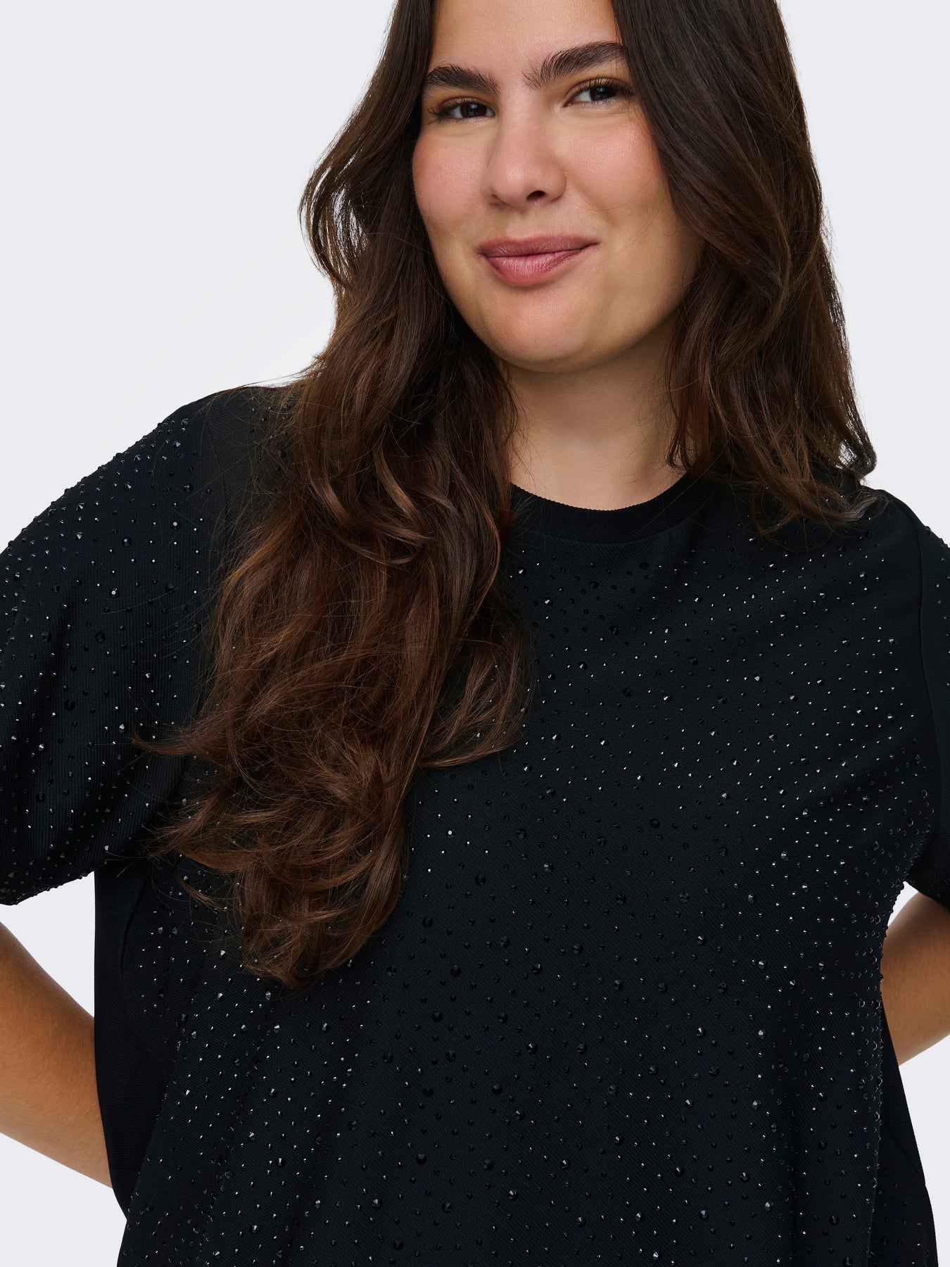 CARMALUKKA LIFE S/S O-NECK ABK DRESS JRS