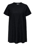 CARMALUKKA LIFE S/S O-NECK ABK DRESS JRS