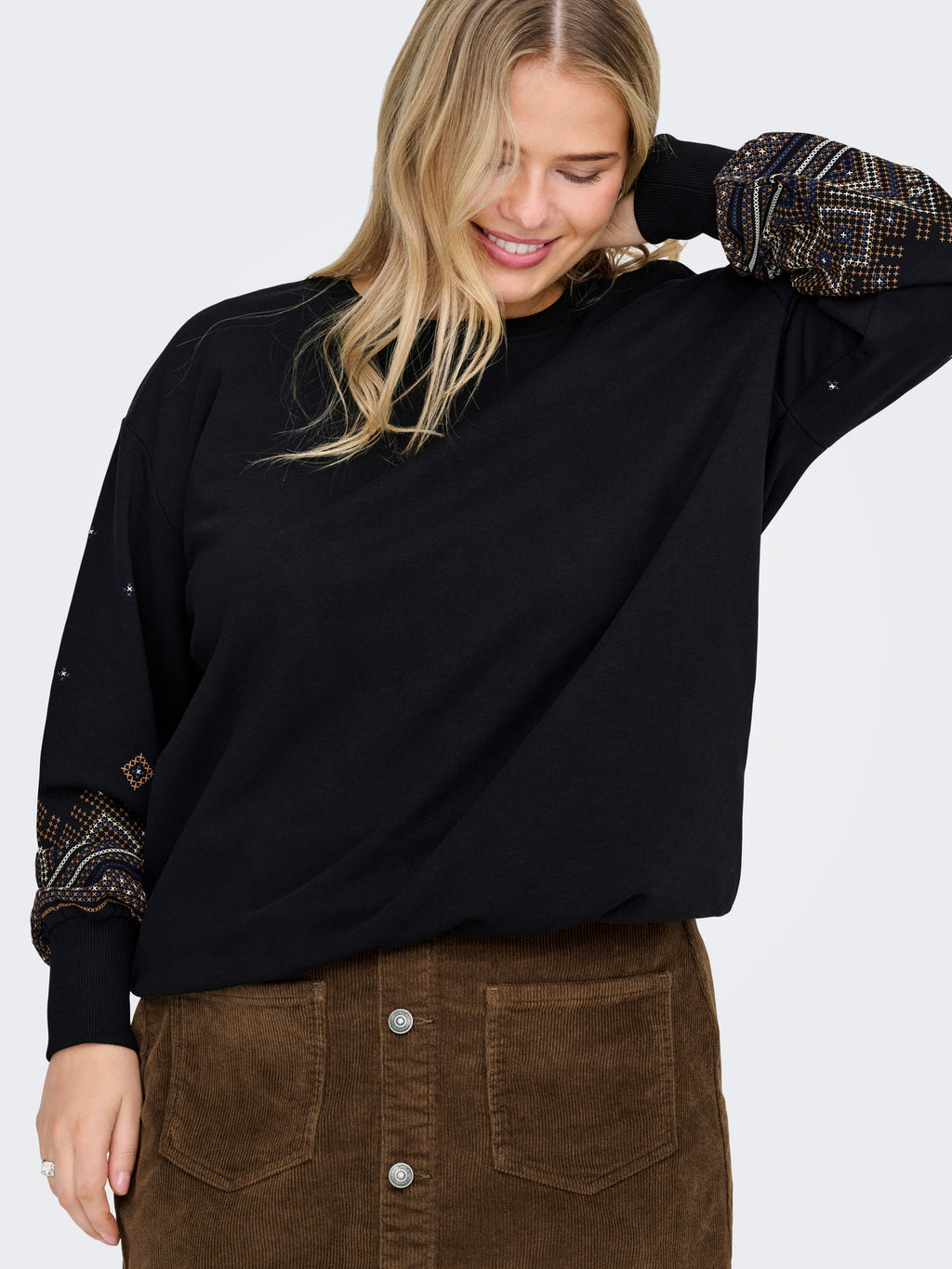 CARBROOKE L/S O-NECK SWEAT JRS