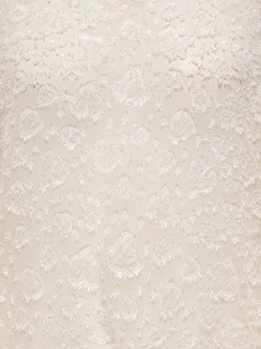 CAROTTA LS V-NECK EMB TOP WVN