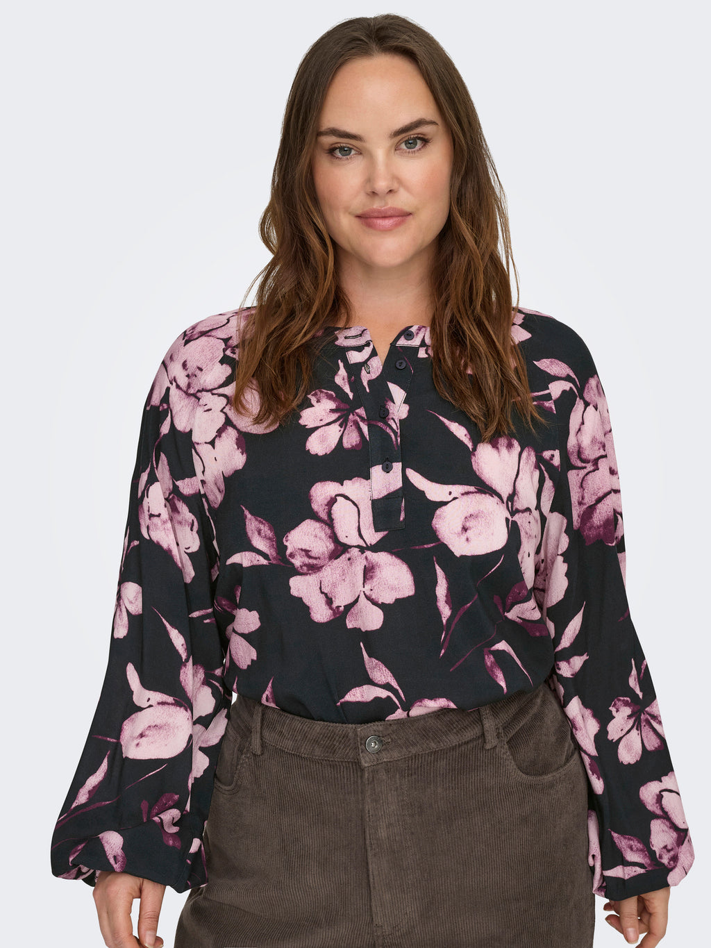 CARLINKA LIFE LS O-NECK TOP AOP