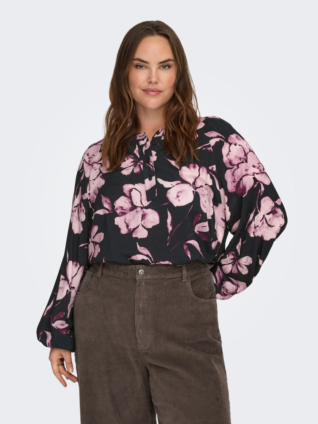 CARLINKA LIFE LS O-NECK TOP AOP