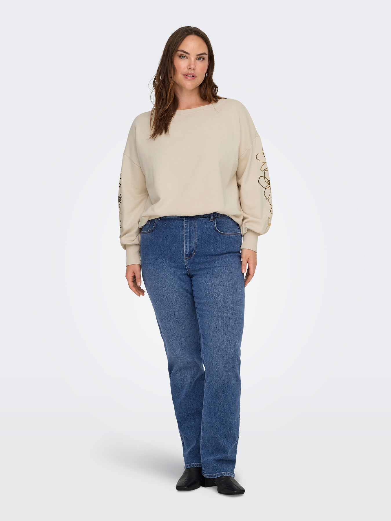 CARDEBORAH L/S BOATNECK SWEAT JRS