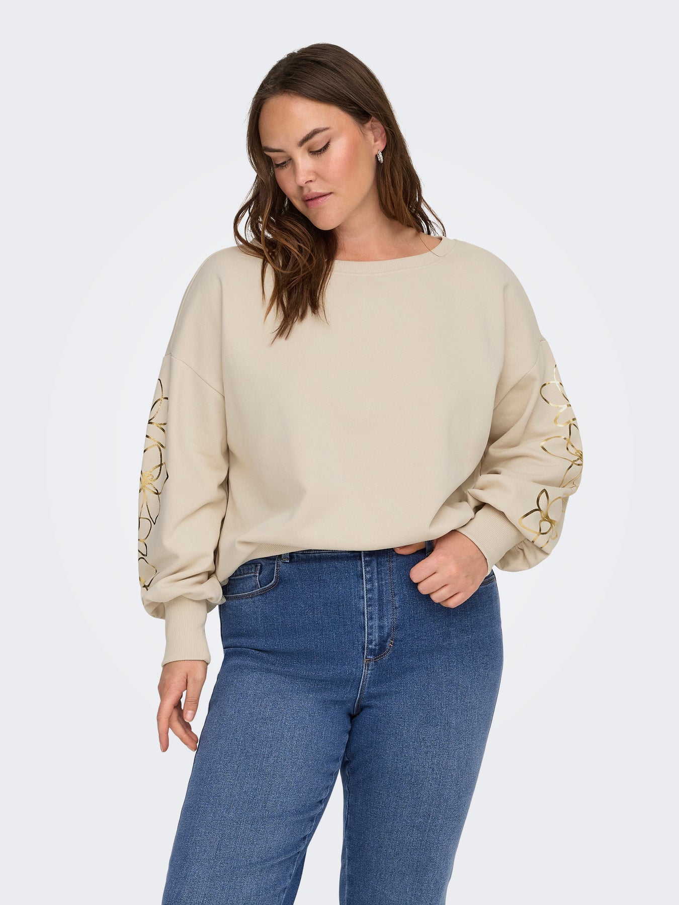 CARDEBORAH L/S BOATNECK SWEAT JRS