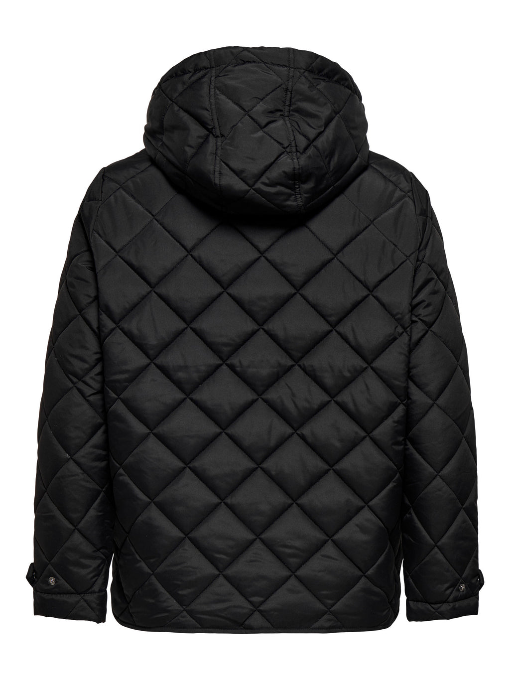 CARJULIET QUILTED HOOD JACKET OTW Black