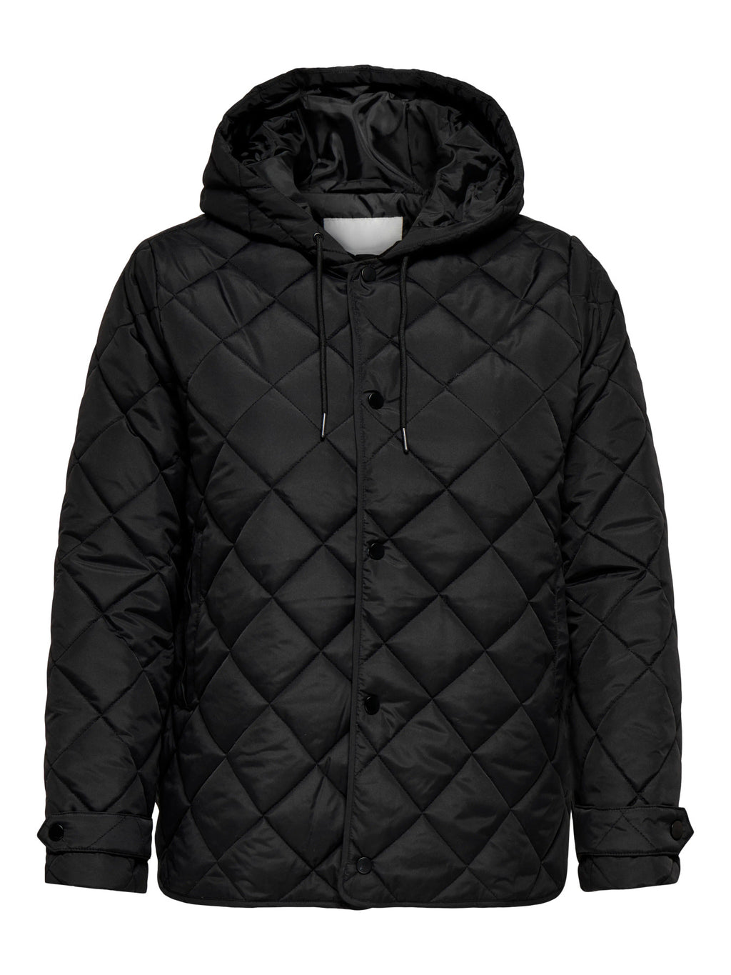 CARJULIET QUILTED HOOD JACKET OTW Black