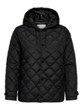 CARJULIET QUILTED HOOD JACKET OTW Black