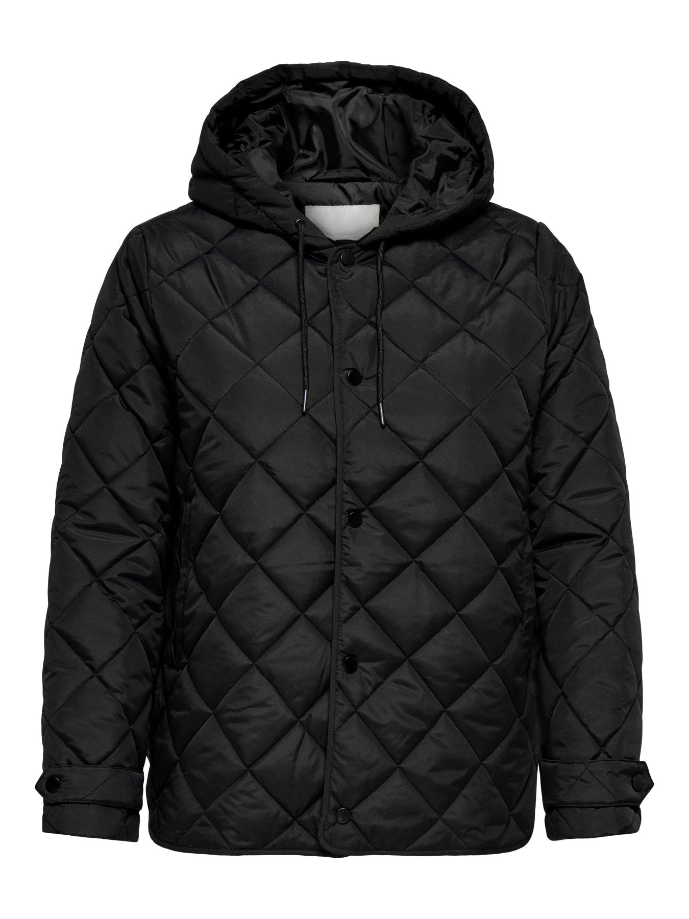CARJULIET QUILTED HOOD JACKET OTW Black