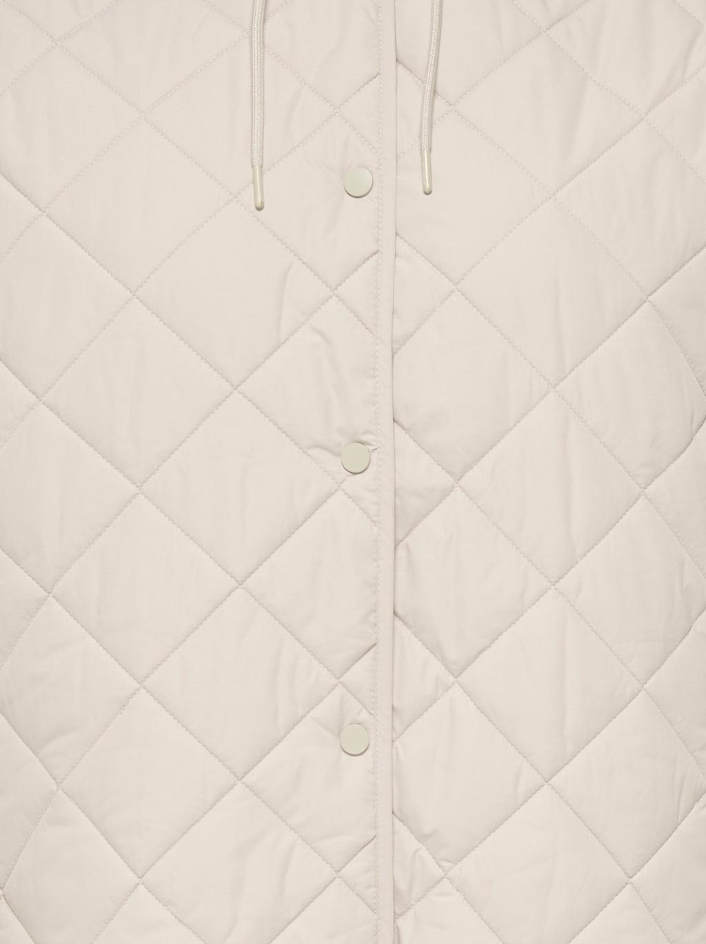 CARJULIET QUILTED HOOD JACKET OTW Pumice Stone