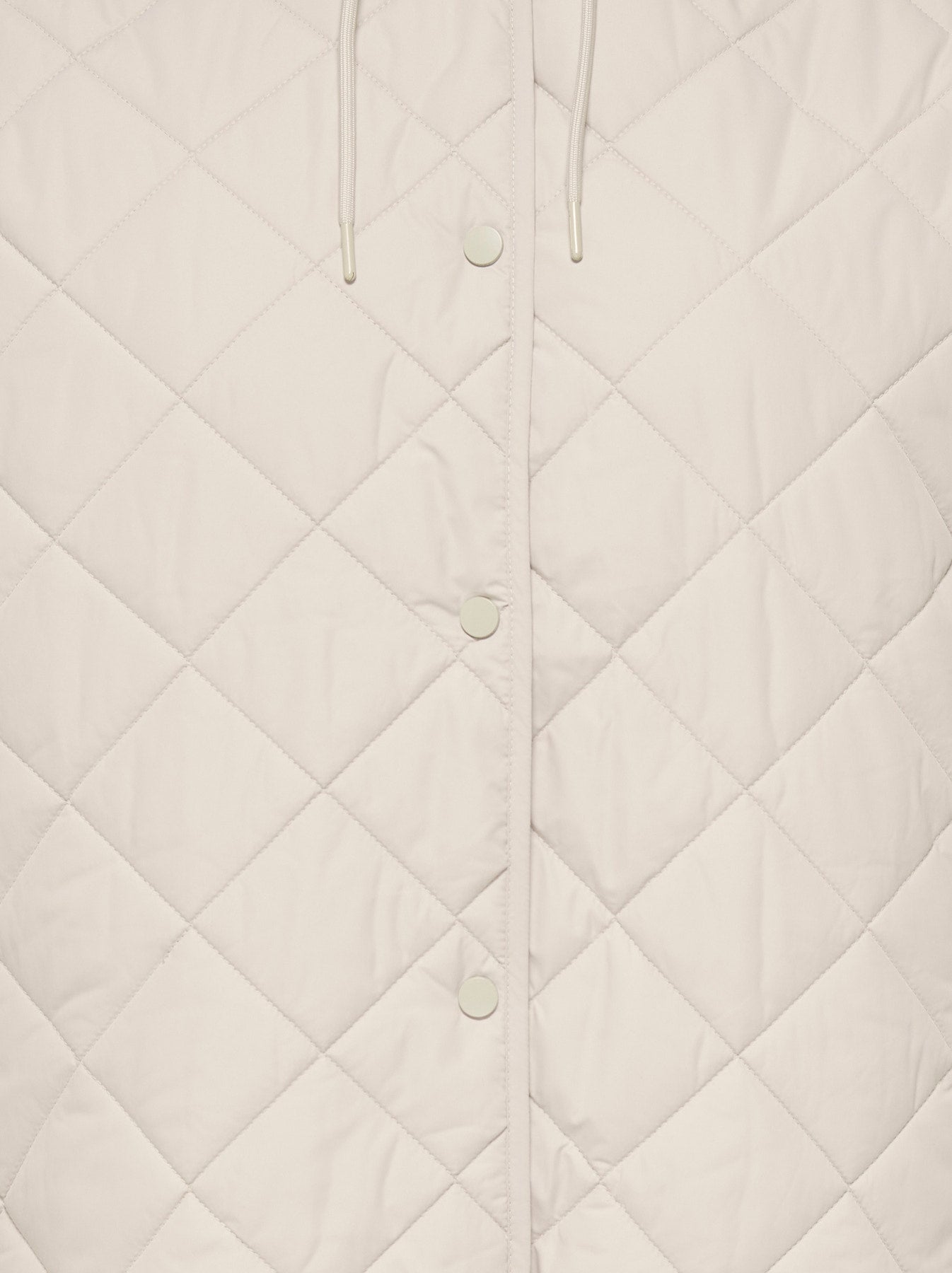 CARJULIET QUILTED HOOD JACKET OTW Pumice Stone