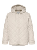 CARJULIET QUILTED HOOD JACKET OTW Pumice Stone