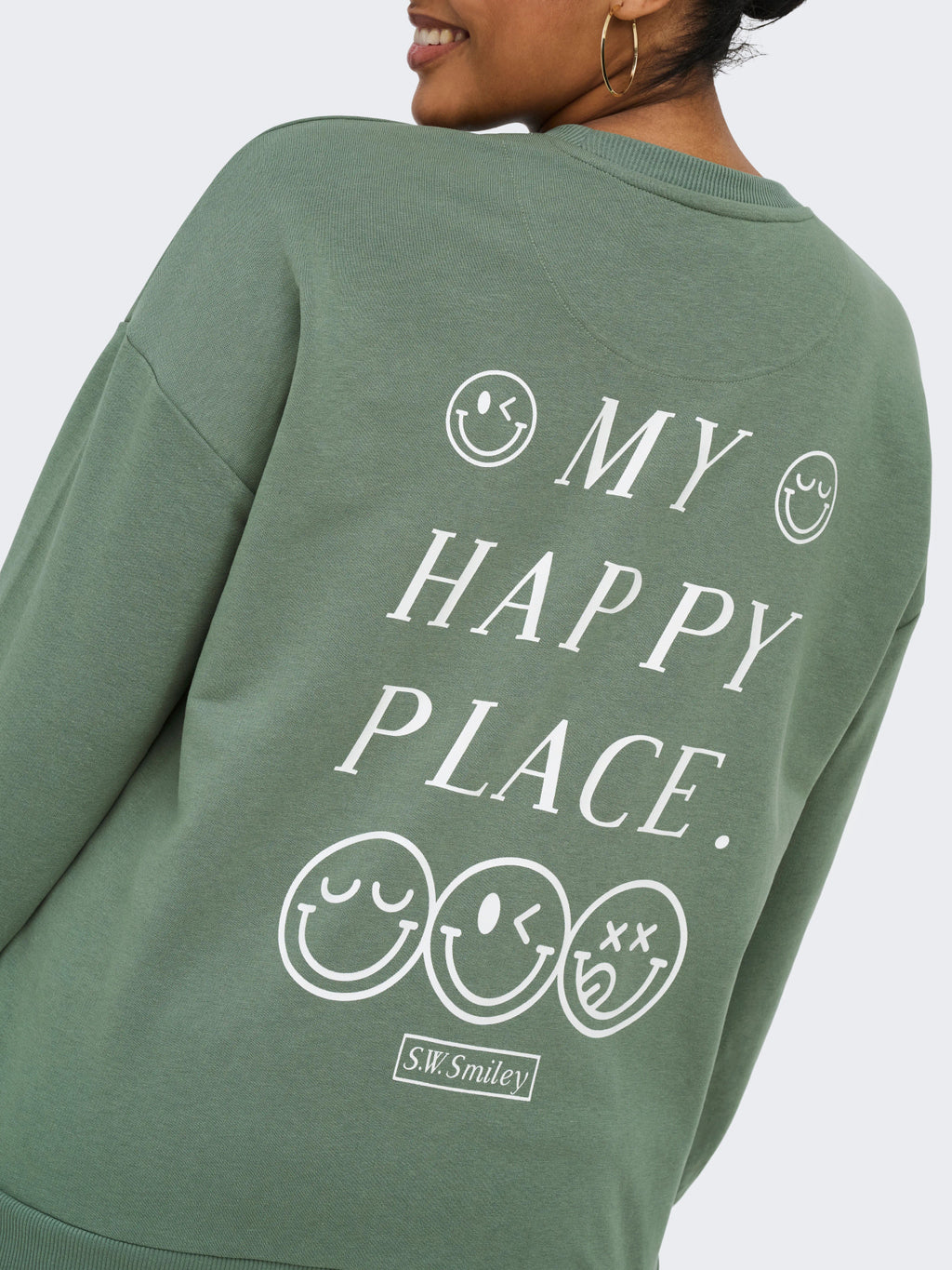 CARSMILE O-NECK SWT LCS JRS