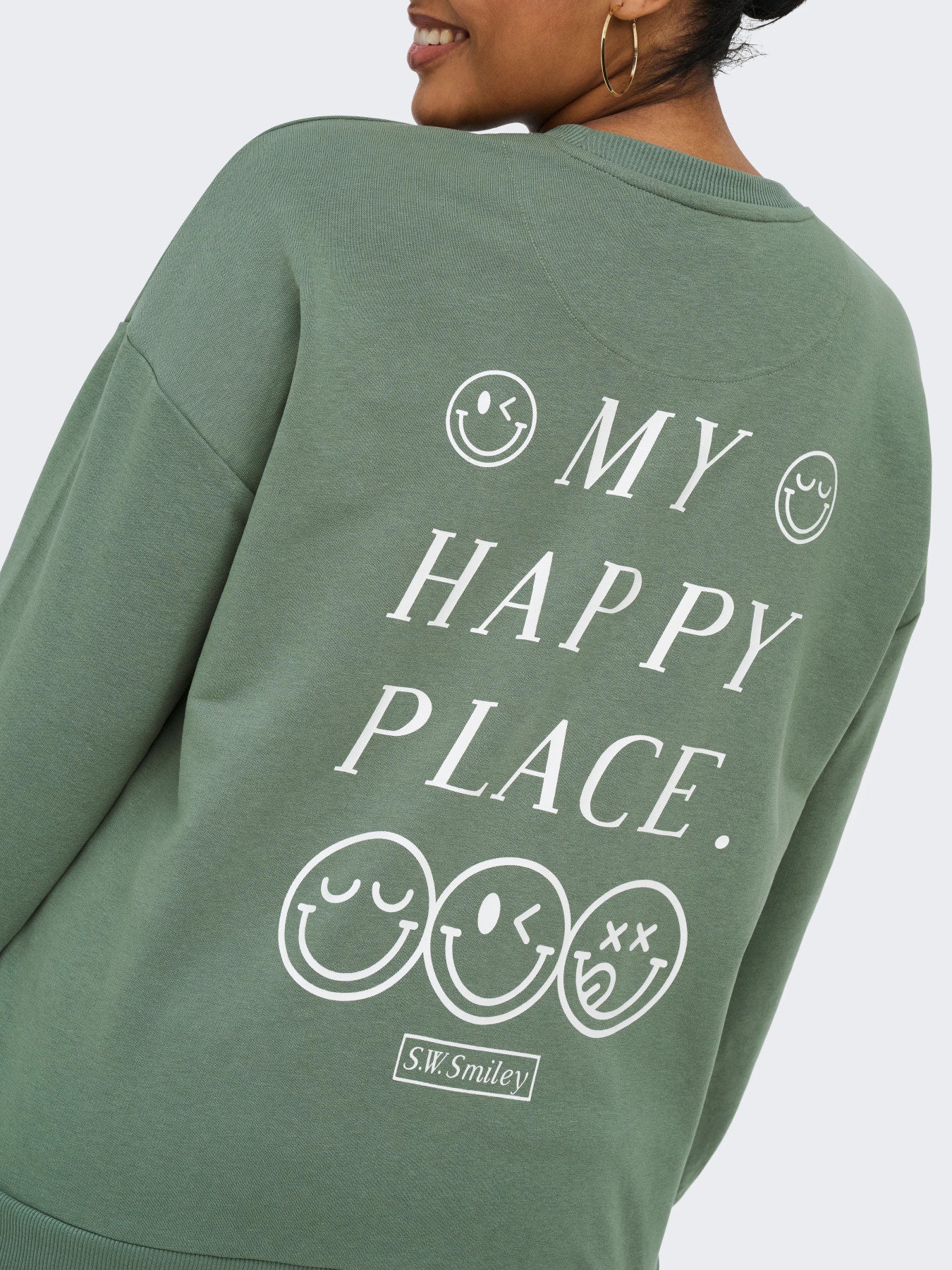 CARSMILE O-NECK SWT LCS JRS
