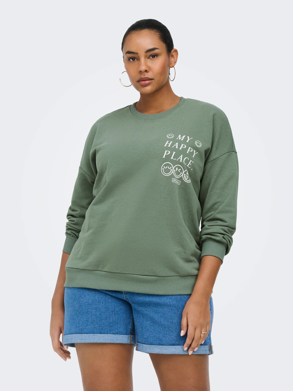 CARSMILE O-NECK SWT LCS JRS