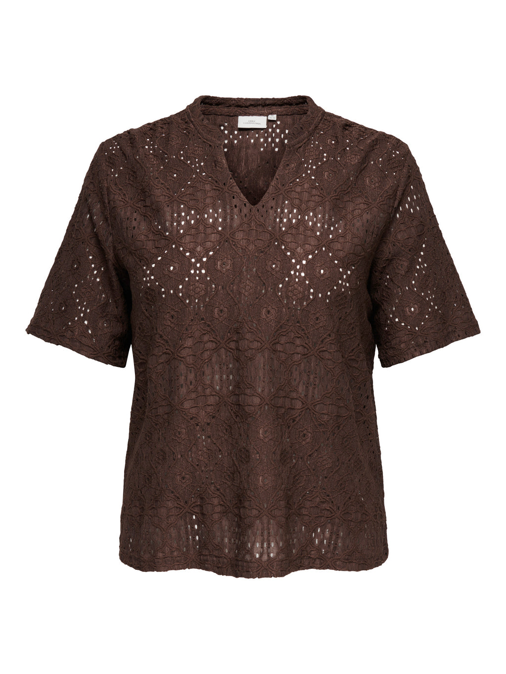CARHELLEN S/S V-NECK BLOUSE JRS Shopping Bag